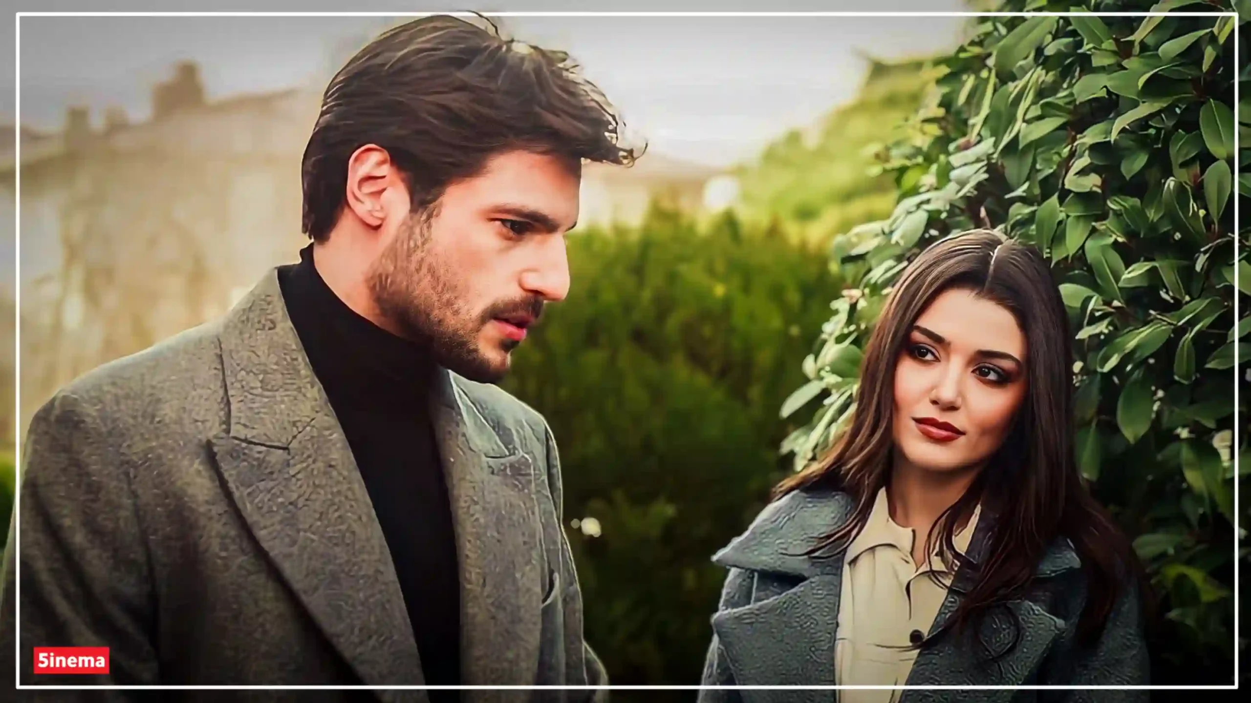 Hande Erçel with Serkan Çayoğlu in Halka Drama