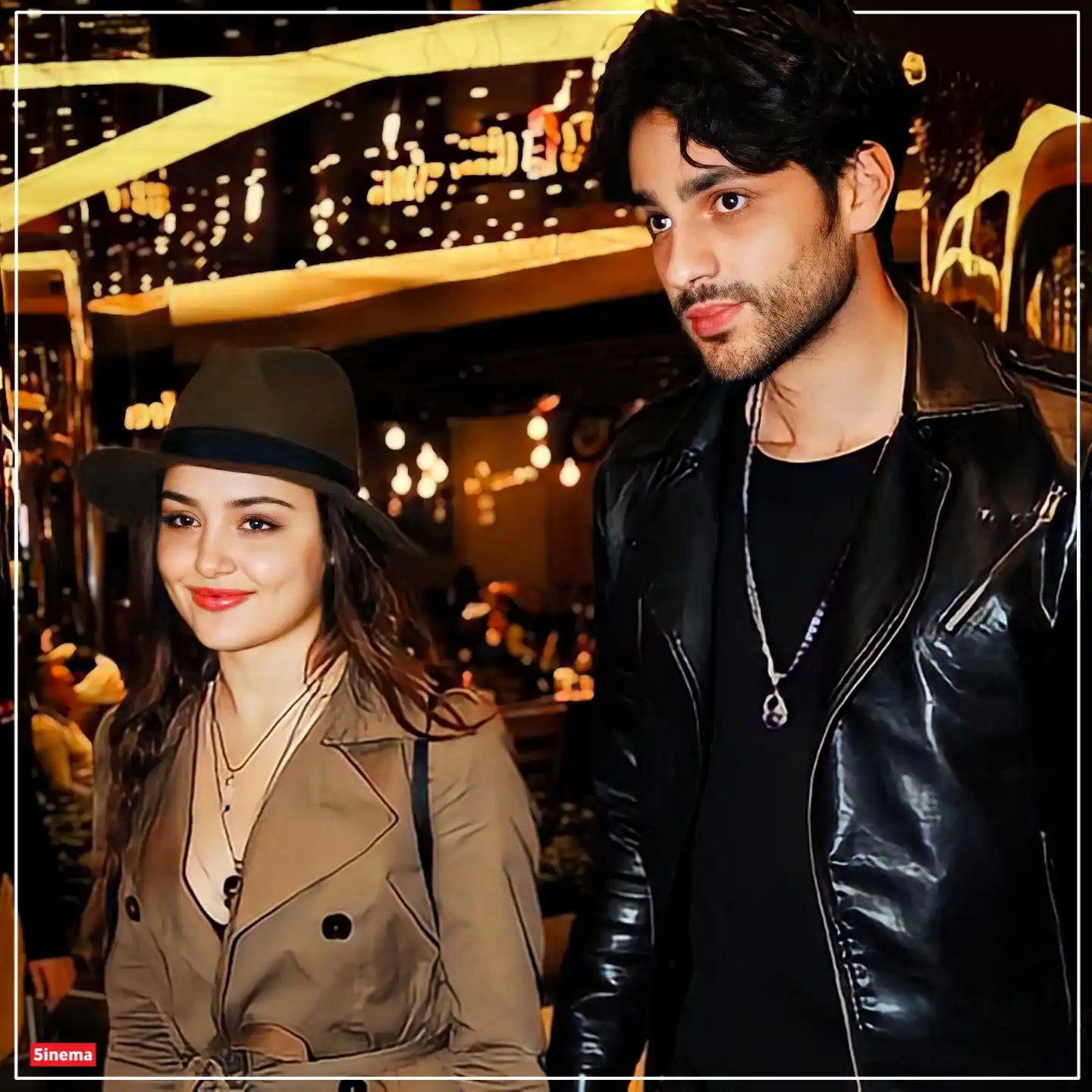 Hande Erçel with Ekin Mert Daymaz